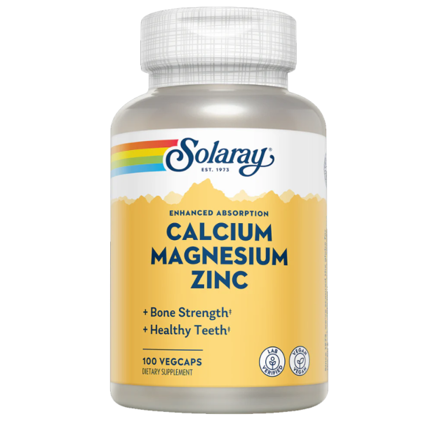 Calcium, Magnesium, Zinc Minerals 120 vegcaps