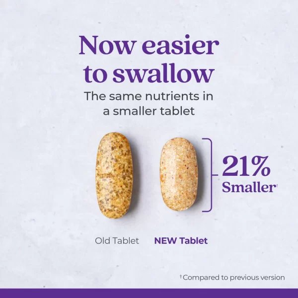 Every Man™'s One Daily 40+ Multivitamin Tablet is Now easier to swallow